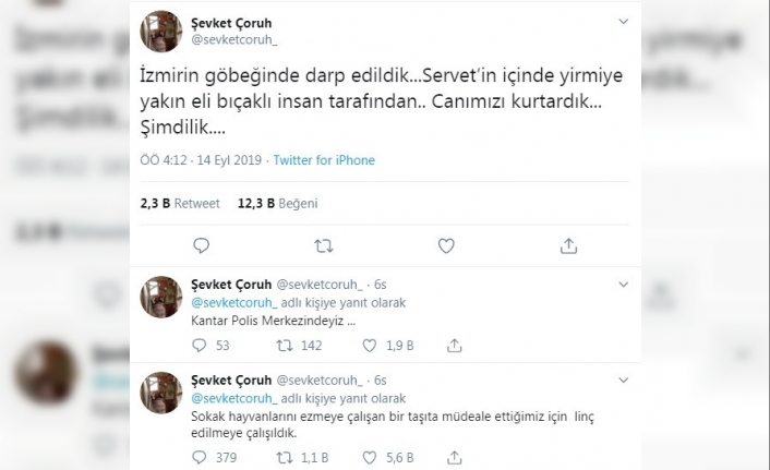 Ünlü oyuncu Şevket Çoruh: "İzmir’in göbeğinde darp edildik"