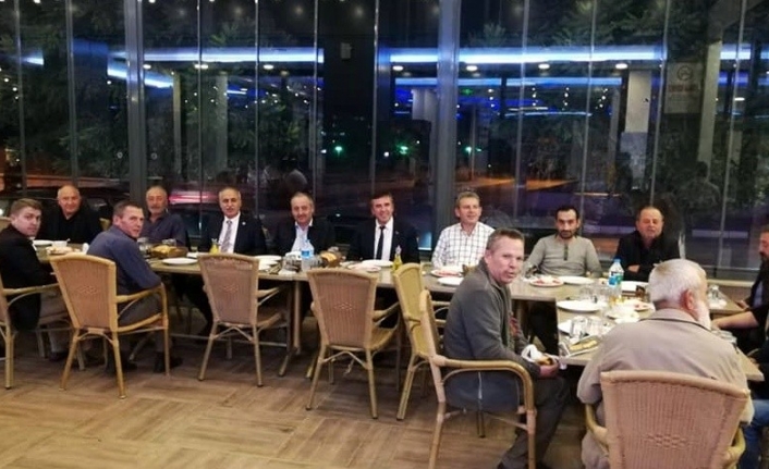 Avcılardan protokole av etli özel yemek