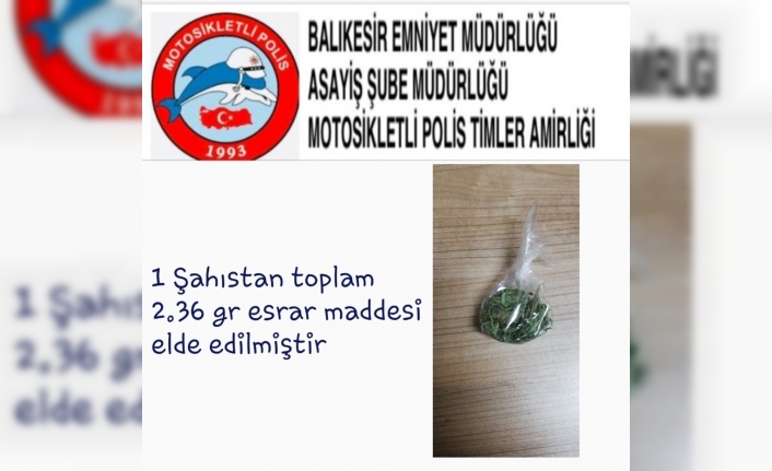 Balıkesir’de 7 uyuşturucu taciri yakalandı