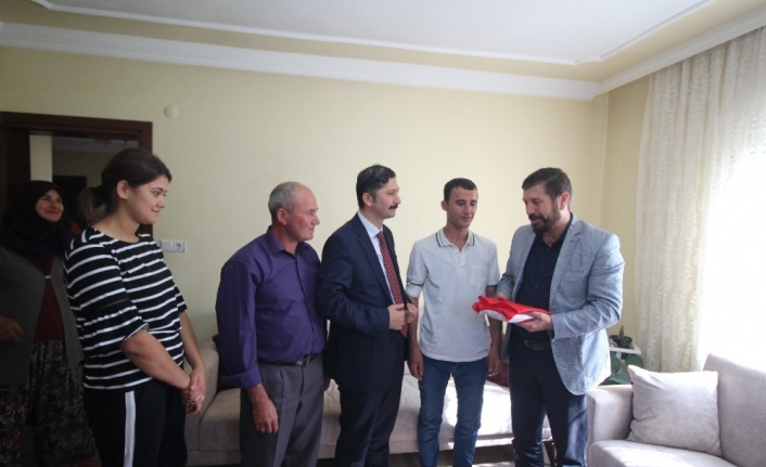 ’Barış Pınarı’ gazisi baba ocağında