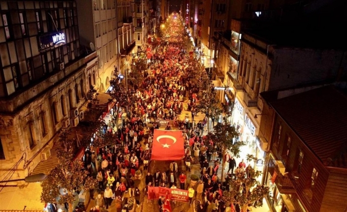 Binler Barış Pınarı Harekatı için yürüdü