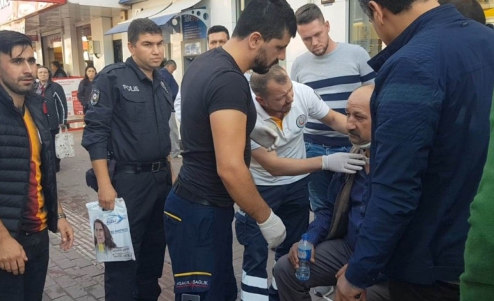 Bursa’da hafif ticari araç yaya çarptı. O anlar güvenlik kamerasına yansıdı.