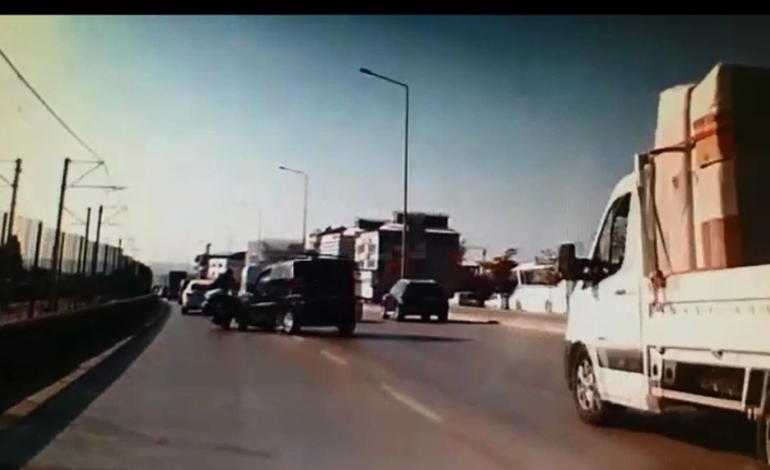 Bursa’da inanılmaz kaza kamerada