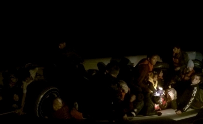 Çanakkale’de 41 düzensiz göçmen yakalandı