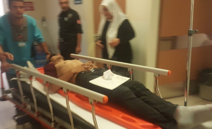 Ehliyetsiz sürücü ölümden döndü