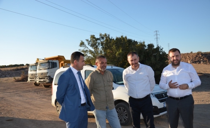 Ezine Gıda OSB’de çalışmalar hızlandı