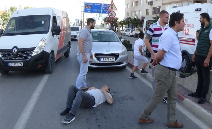 İnegöl’de kaza: 1 yaralı
