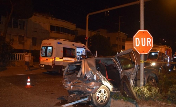 İzmir’de trafik kazası: 1 ölü, 5 yaralı