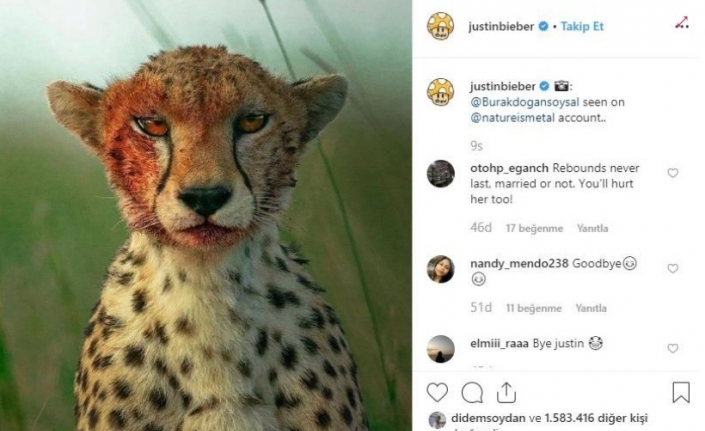 Justin Bieber’in paylaşımı Türk bayraklarını astırdı