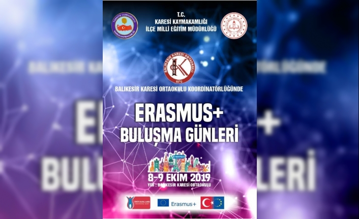 “Karesi Erasmus+buluşma günleri” başlıyor