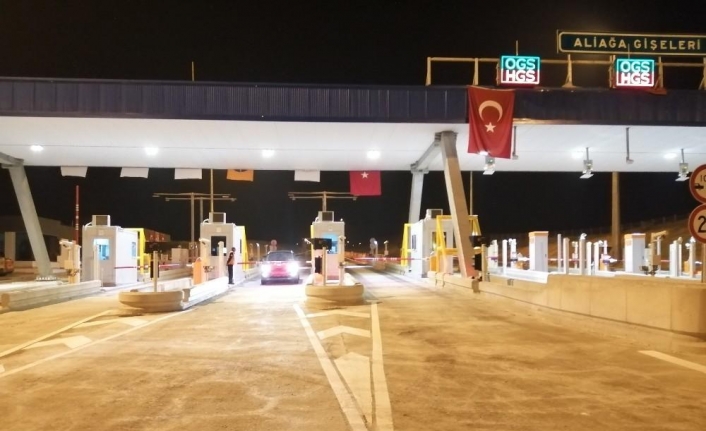 Menemen-Aliağa-Çandarlı Otoyolunun bazı kesimleri trafiğe açıldı