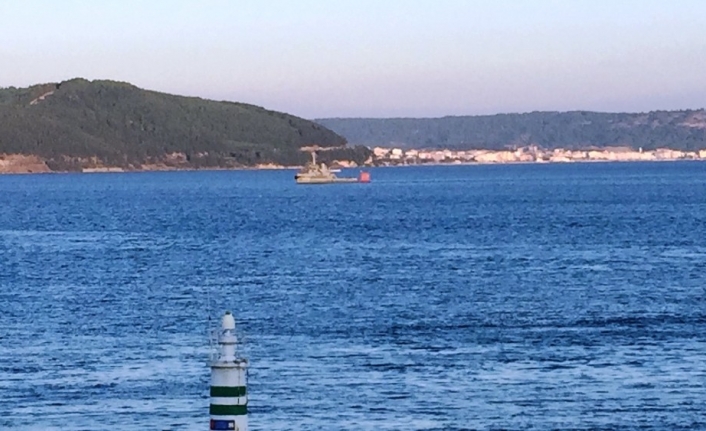 Merak edilen cisim gemilerin atışlarda kullandığı hedef tahtası çıktı