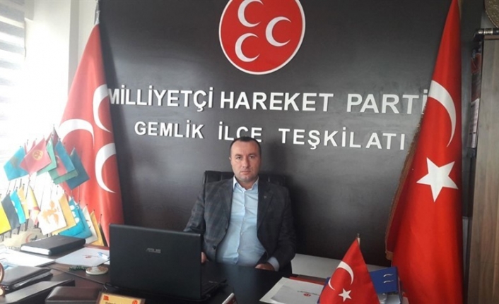 MHP Gemlik İlçe Başkanı Özcanbaz: "Biz olayın örgüt bağlantısının araştırılmasını istiyoruz"