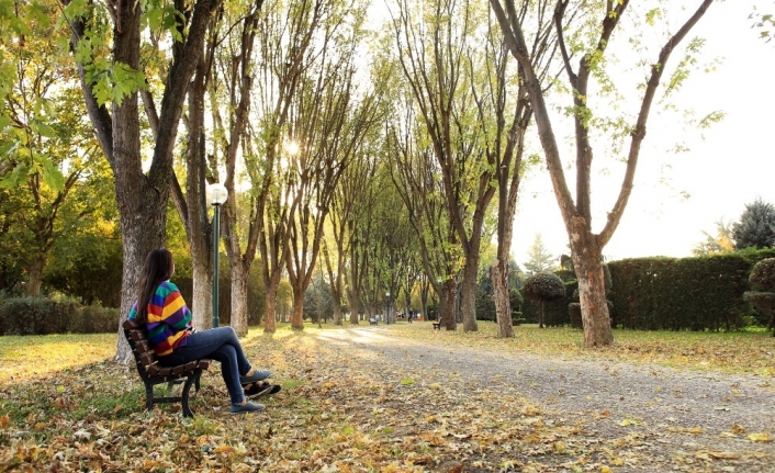 Botanik Park’ta kartpostallık sonbahar manzaraları