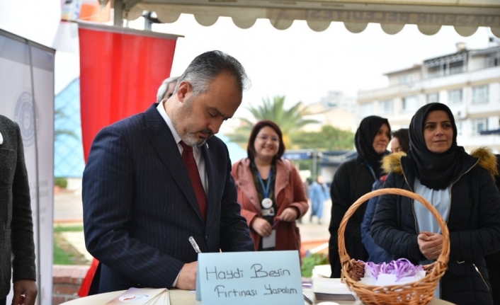 Bursa kadına şiddeti reddediyor