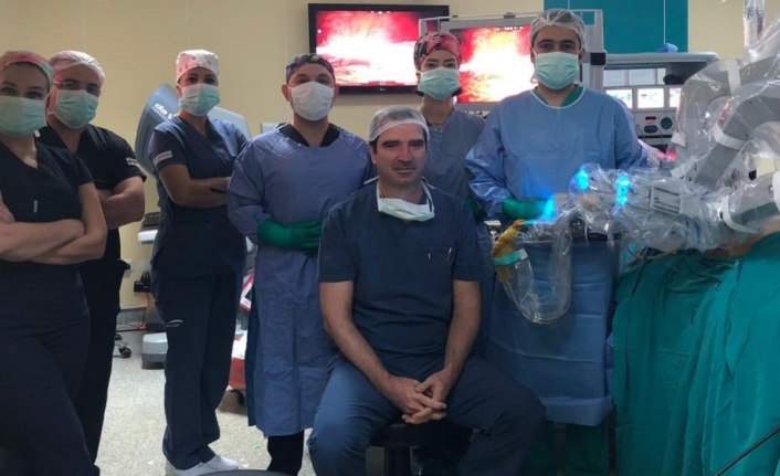 EÜ’de robotik cerrahide bir ilk
