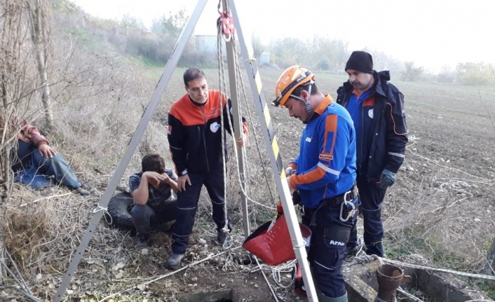 Koyunu kuyudan kurtarılan vatandaş AFAD’a sordu: "Borcumuz ne kadar"