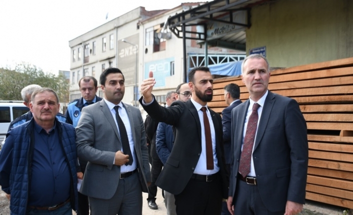 Mobilya Sanayi’de otopark ve çamur meselesi çözülüyor