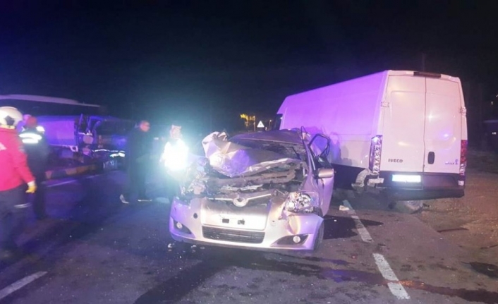 Alkollü sürücü kazaya neden oldu: 1’i polis 6 yaralı
