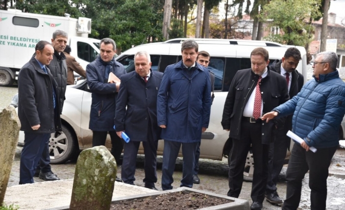 Başkan Orkan Başçeşme’de incelemelerde bulundu