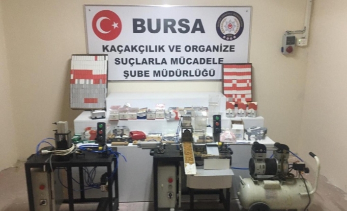 Bursa’da dev kaçakçılık operasyonu
