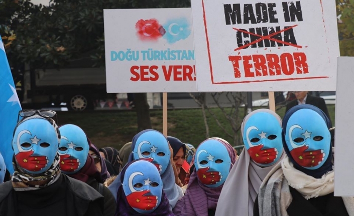 Bursa’da Doğu Türkistan eylemi
