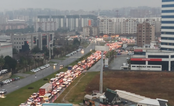 Bursa’da trafik resmen durdu