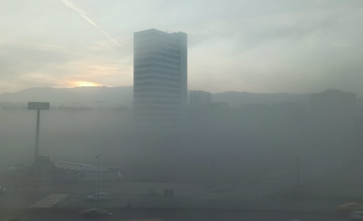 Bursa’da yoğun sis etkili oldu