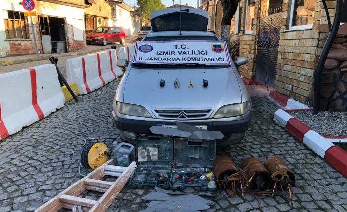 İzmir’de trafo hırsızlığına jandarma ’dur’ dedi