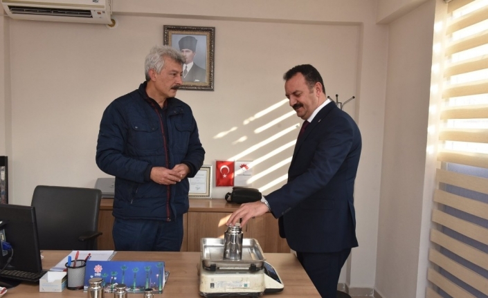 Karesi Zabıta’dan esnafa ölçü ve tartı aleti uyarısı