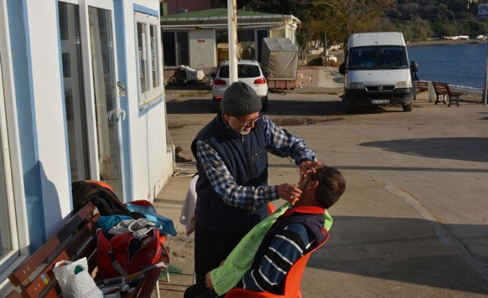 Kaymakam Çalık, Paşaliman Adası’nda