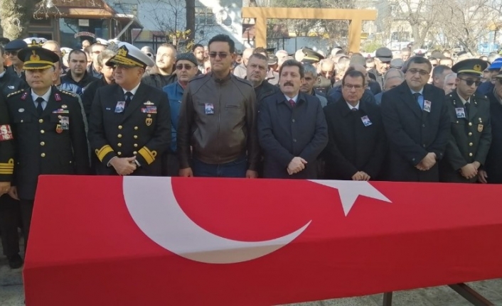 Kıbrıs gazisi, Çanakkale’de son yolculuğuna uğurlandı