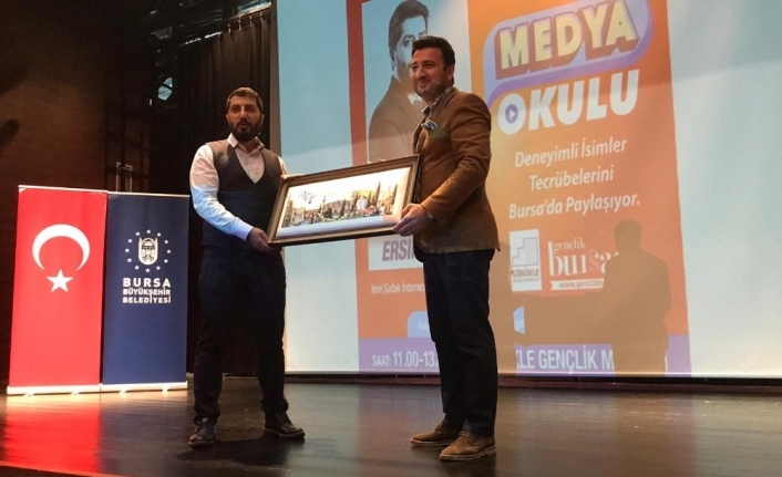 Medya Okulu’nun konuğu Ersin Çelik