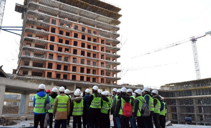 Mühendis adayları Bursa’da sahaya indi