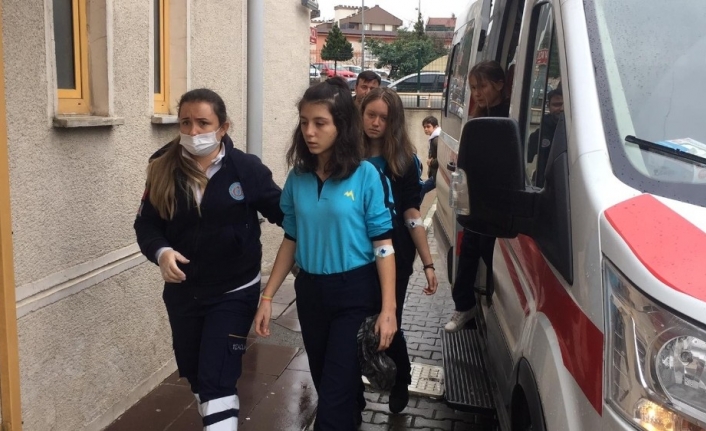 Okulda gaz paniği