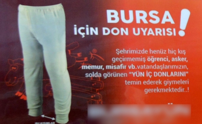 (Özel) Bursa için ’don’ uyarısı