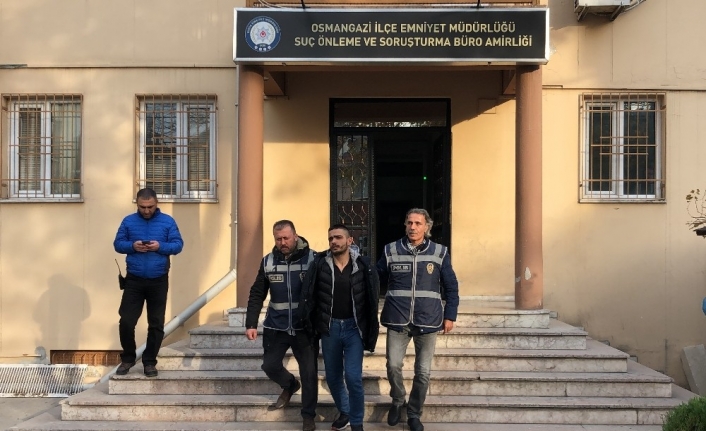 Suç makinası polisten kaçamadı