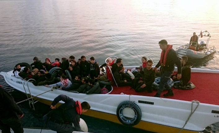 Türk kara sularında bu yıl 57 bin 458 düzensiz göçmen yakalandı