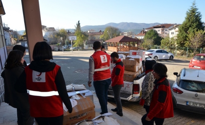 Türk Kızılay Orhaneli’de mutluluğu paylaştı