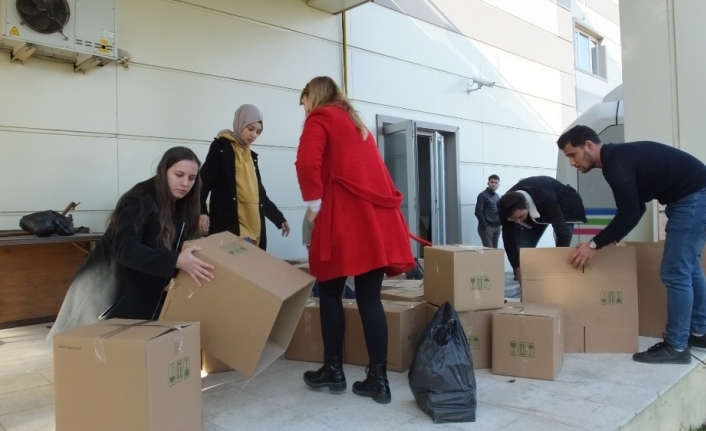 Üniversiteli gençler ihtiyaç sahiplerinin umudu oldu