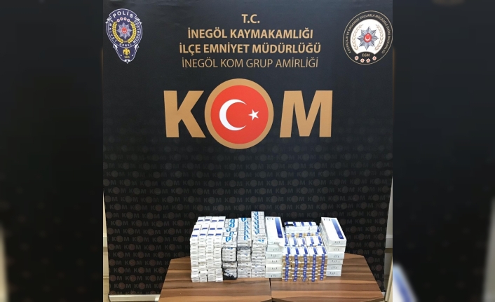 700 paket kaçak sigara ele geçirildi