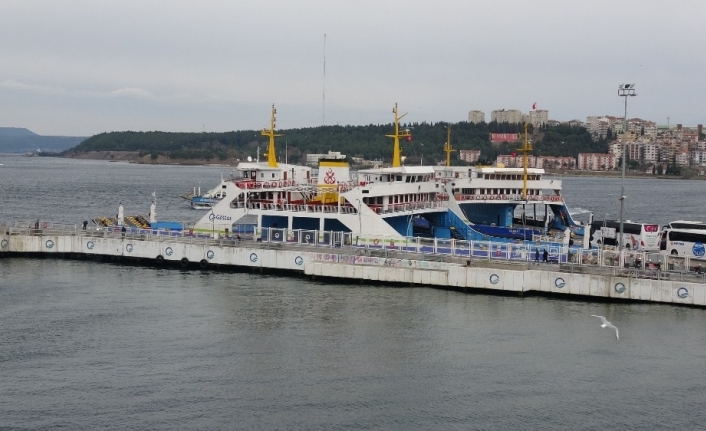 Çanakkale’de Gökçeada ve Bozcaada seferlerine fırtına engeli