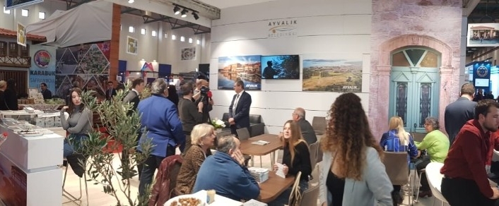 EMITT’te Ayvalık standına yoğun ilgi