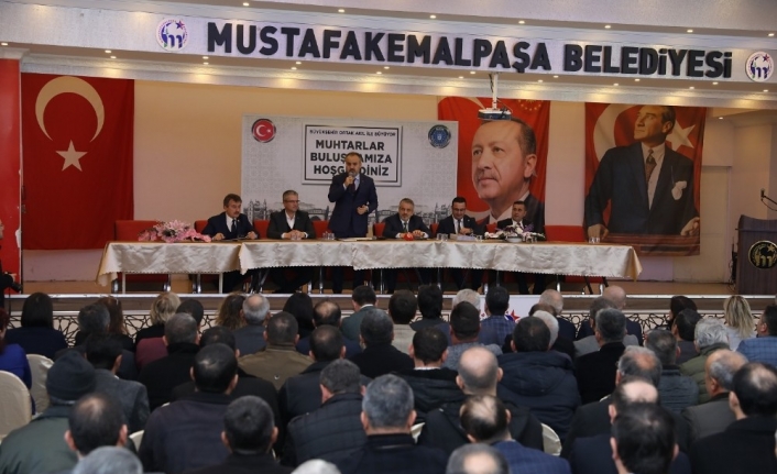 Mustafakemalpaşa’ya Başkan Aktaş sözü