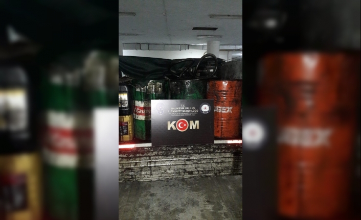 Polisten akaryakıt operasyonu