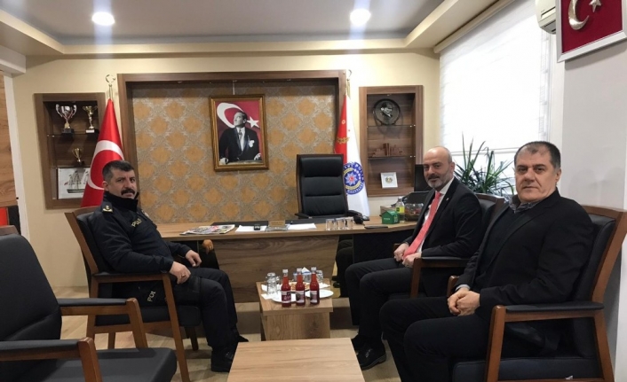 Vekil Işık’tan Emniyet Müdürü Yüce’ye ziyaret