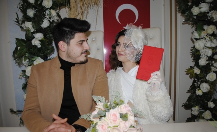 14 Şubatta nikah yoğunluğu