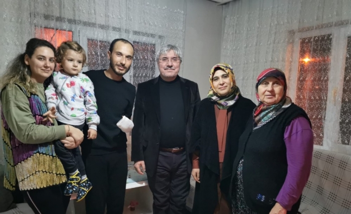 Başkan Cengiz İdlib gazisini ziyaret etti