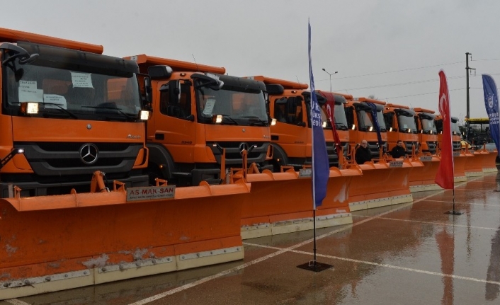 Büyükşehir, kara kışa hazır