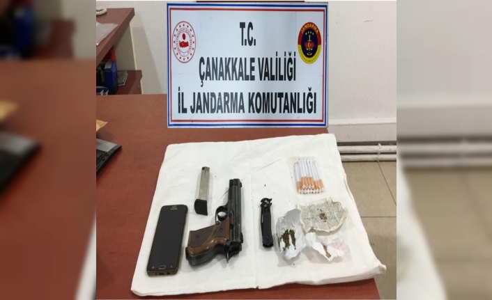 Çanakkale’de uyuşturucu operasyonu: 1 gözaltı